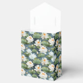 Elegantes Lotus-Blume-Fliesenmuster Groß Geschenkschachtel (Geöffnet)