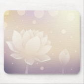 Elegantes Lotusblumen-Mauspad Mousepad (Vorne)