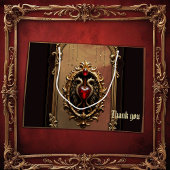 Elegantes luxuriöses Herzemblem. Große Geschenktüte