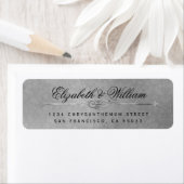 Elegantes Luxus-Textur Rücksendesiegel (Insitu)