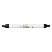 Elegantes Machine-Learning-Design – ML-Stift ✨🖊️ Kugelschreiber (Vorderseite)