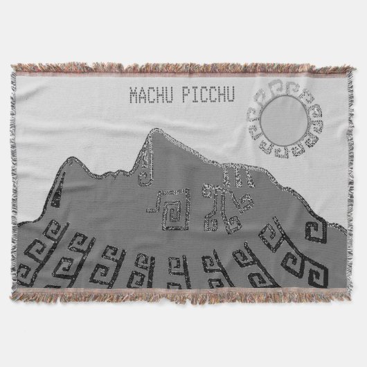 Elegantes Machu_Picchu Cusco Peru Decke (Vorderseite)