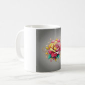 "Elegantes Mag Design - Eine einzigartige und mode Kaffeetasse (Vorderseite Links)