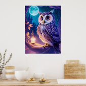 Elegantes magisches Comic Poster (Küche)