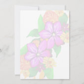 Elegantes, magisches und subtiles Brautparty Einladung (Rückseite)