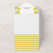 Elegantes Main Squeeze Brautparty All In One Einladung (Außenbereich)