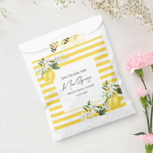 Elegantes Main Squeeze Brautparty Geschenktütchen (Versiegelt)