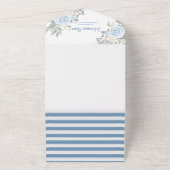 Elegantes Main Squeeze Winter Brautparty All In One Einladung (Außenbereich)