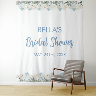 Elegantes Main Squeeze Winter Brautparty Wandteppich