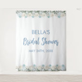 Elegantes Main Squeeze Winter Brautparty Wandteppich (Vorderseite)