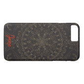 Elegantes Mandala-Design Case-Mate iPhone Hülle (Rückseite (Horizontal))