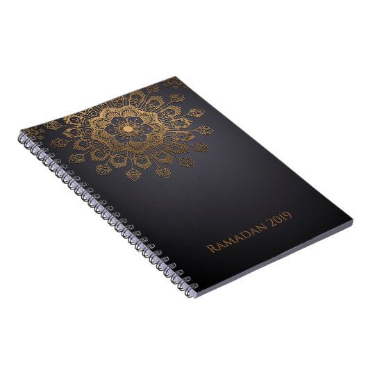 Elegantes Mandala-Ramadan-Event-Planer-Notizbuch Notizblock (Rechte Seite)