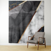 Elegantes Marble Collage Muster Wandteppich (Beispiel)