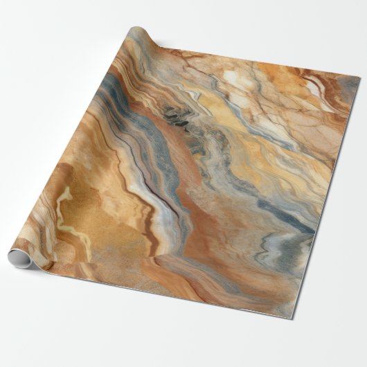 Elegantes Marmor Nahtloses Muster Geschenkpapier (Ungerollt)