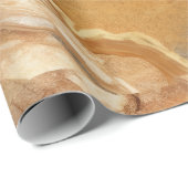 Elegantes Marmor Nahtloses Muster Geschenkpapier (Rolleneckpunkt)