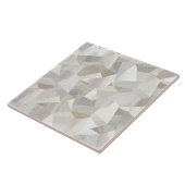 Elegantes Marmor-Polygon-Mosaikmuster Fliese (Seite)