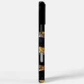 Elegantes Marmordesign in Goldtönen Case-Mate iPhone Hülle (Rückseite / Rechts)