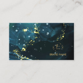 Elegantes Marmordesign Visitenkarte