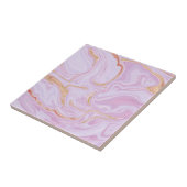 Elegantes Marmorfliesen mit rosa Keramik Fliese (Seite)