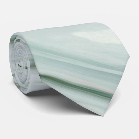 Elegantes Marmorglas Swirl Glitzer Muster Sparkle Krawatte (Gerollt)