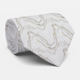Elegantes Marmormuster Krawatte