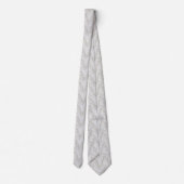 Elegantes Marmormuster Krawatte (Rückseite)