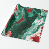 Elegantes Marmorweihpapier Geschenkpapier (Ungerollt)