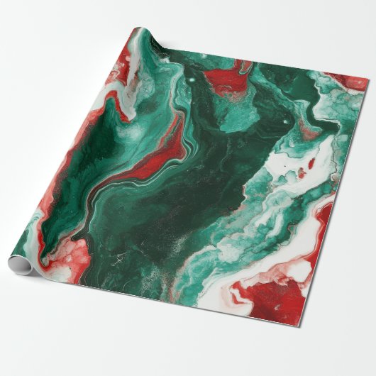 Elegantes Marmorweihpapier Geschenkpapier (Ungerollt)