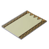 Elegantes marokkanisches Design Notizblock (Linke Seite)