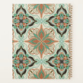 Elegantes marokkanisches grünes Blau Planer (Rückseite)