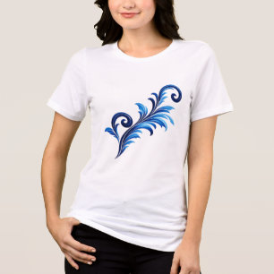 Elegantes marokkanisches Ornamentmuster Traditio Tri-Blend Shirt