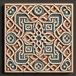 Elegantes marokkanisches Zellige Tile - Intricate  Fliese