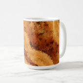 Elegantes Maserholz Kaffeetasse (VorderseiteRechts)