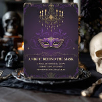 Elegantes Masquerade Halloween-Party