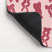 Elegantes Mausteppich mit Design von feinen Knoten Mousepad (Ecke)
