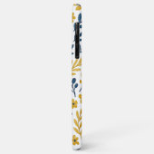 Elegantes, mediterranes Blumenmuster Case-Mate iPhone Hülle (Hinten/Links)