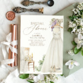 Elegantes, mediterranes Brautparty Einladung