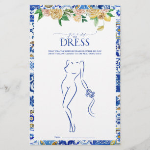 Elegantes Mediterranes Lemon Brautparty Game