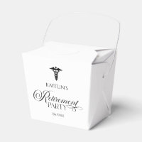 Elegantes medizinisches Caduceus Renten Party