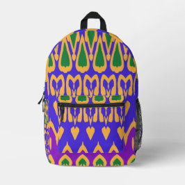 Elegantes, mehrfarbiges klassisches Design bedruck Bedruckter Rucksack