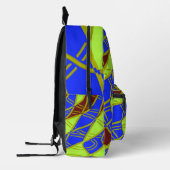 Elegantes, mehrfarbiges klassisches Design bedruck Bedruckter Rucksack (Links)