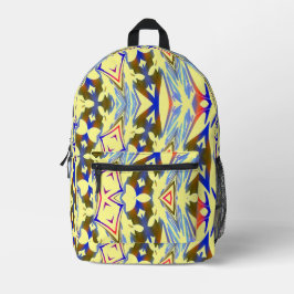 Elegantes, mehrfarbiges klassisches Design bedruck Bedruckter Rucksack