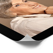 Elegantes Memorial Forever in unserem Herzen 25 Fo Poster (Ecke)