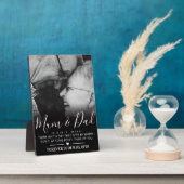 Elegantes Memorial-Foto | Summe und Vater Fotoplatte (Seite)