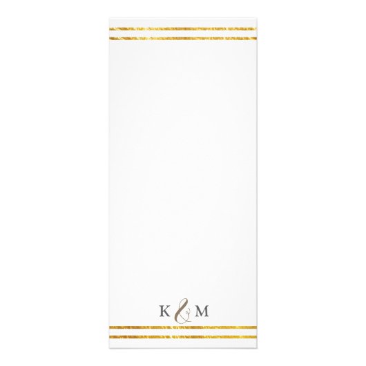 Elegantes Menü an der Grenze zum Abendessen (Hinten)