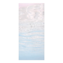 Elegantes Menü des Blue Ocean Program Blank