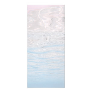 Elegantes Menü des Blue Ocean Program Blank