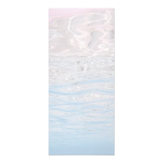 Elegantes Menü des Blue Ocean Program Blank (Hinten)