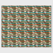 Elegantes metalisches Erscheinungsbild, aquamarin, Geschenkpapier (Flach)