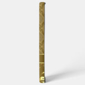 Elegantes Metall Gold Damaskus & Spitzen Samsung Galaxy Hülle (Linke Seite)